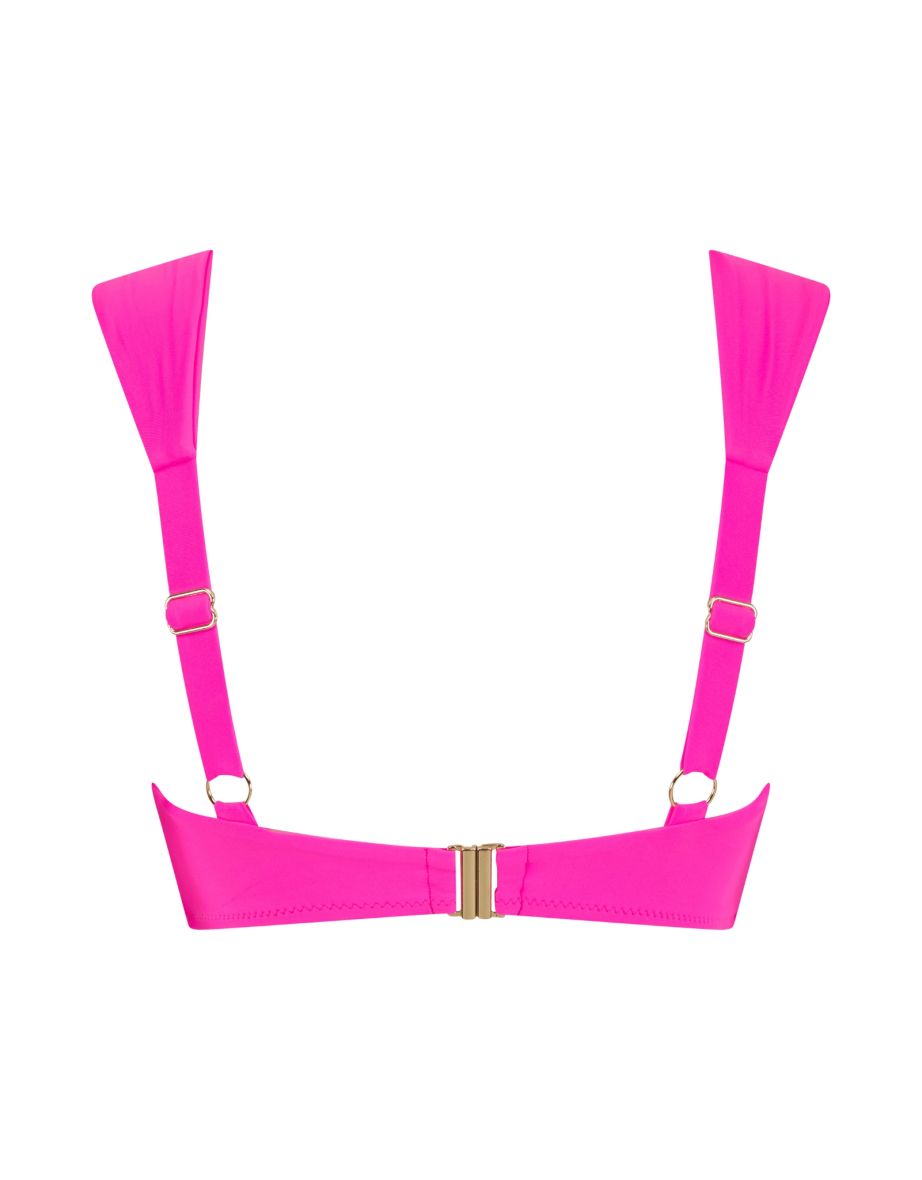 HALO Salinas Bikini Top In Pink - 3