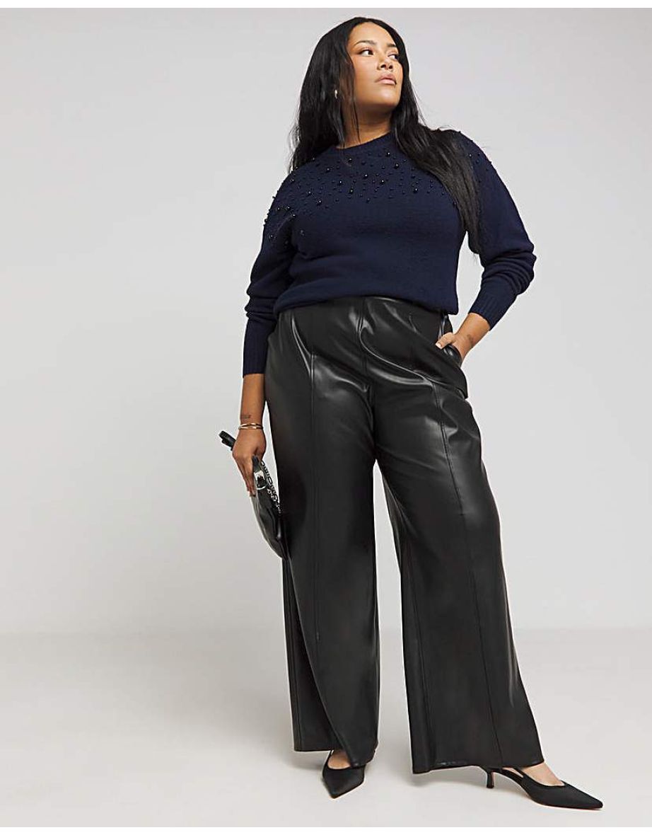 Joanna Hope Embellished Knit Jumper