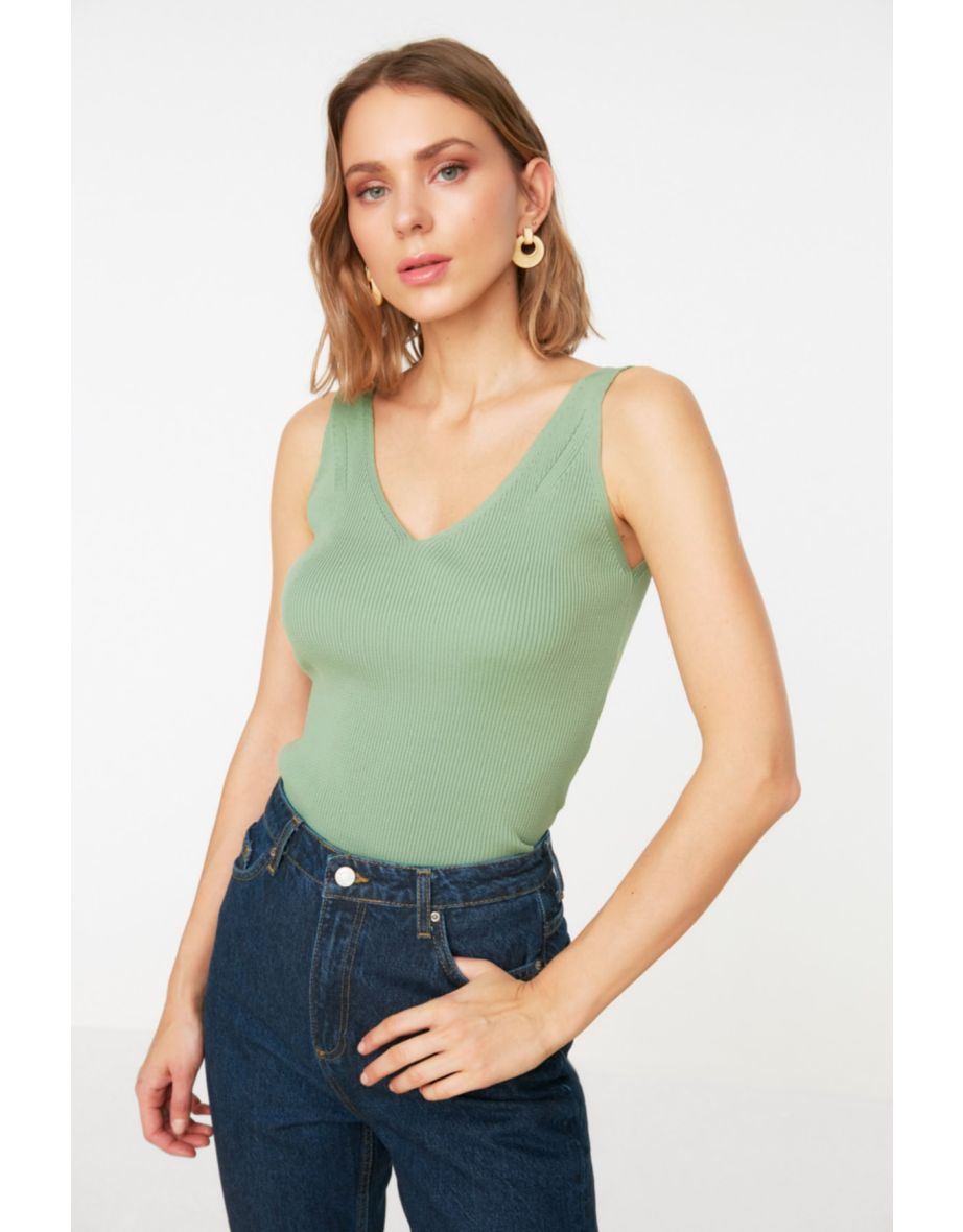 Blouse - Green - Regular fit