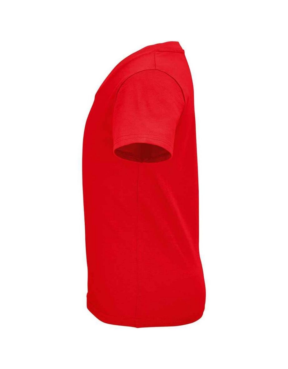 SOLS Childrens/Kids Crusader Organic T-Shirt - Red - 1