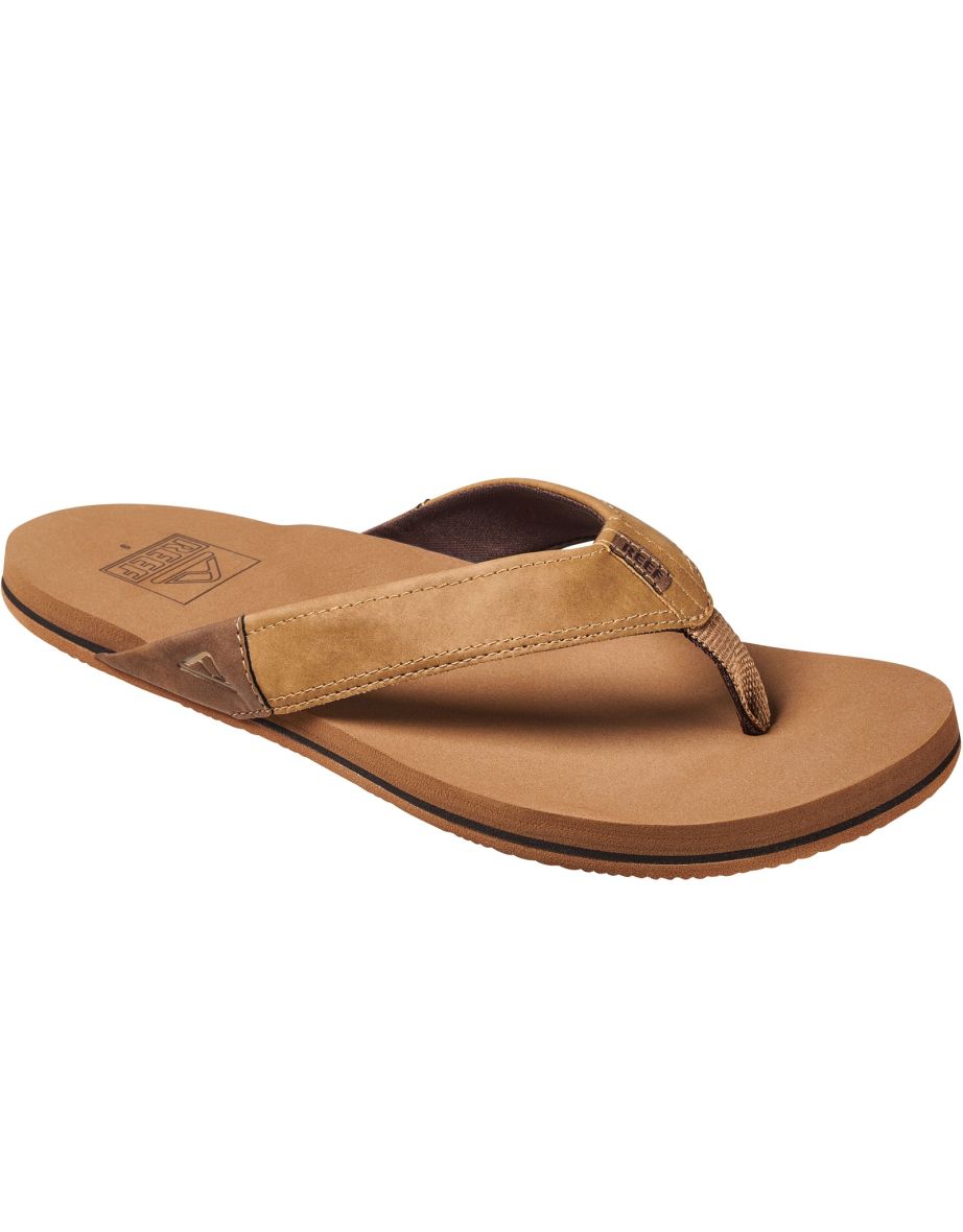 Shop Reef Mens Newport Holiday Beach Summer Pool Sandals Thongs Flip Flops Bronze Online in Oman VogaCloset