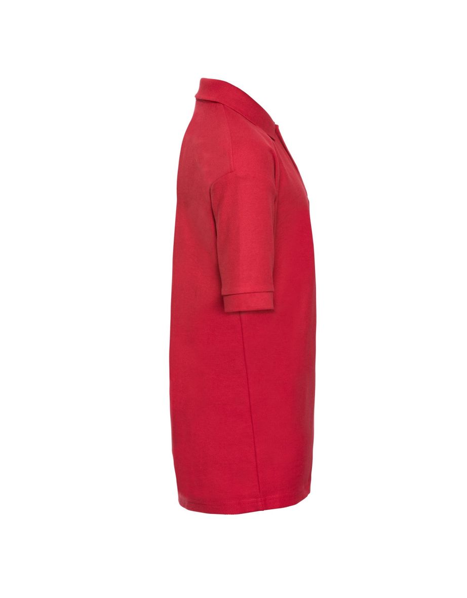 Russell Childrens/Kids Polo Shirt - Bright Red - 2