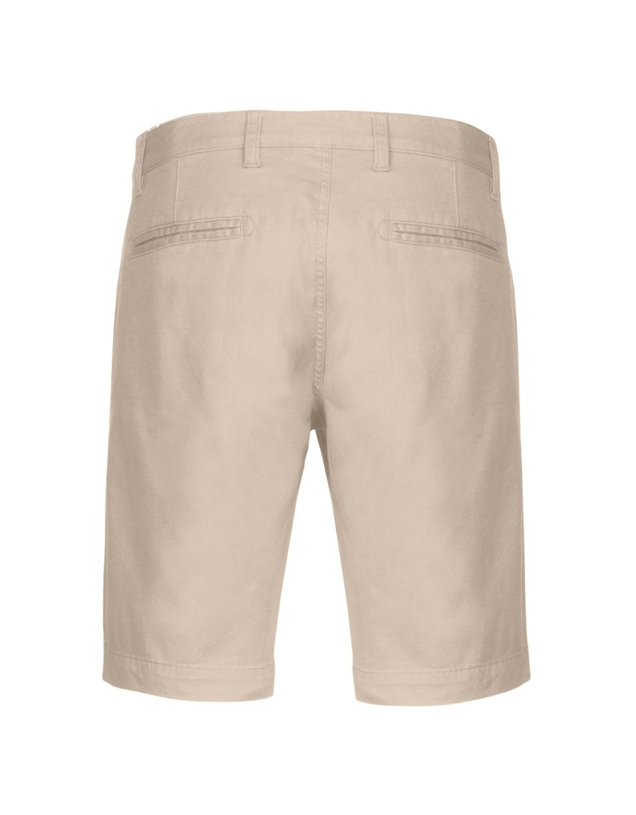 Kariban Mens Chino Bermuda Shorts - Beige - 1