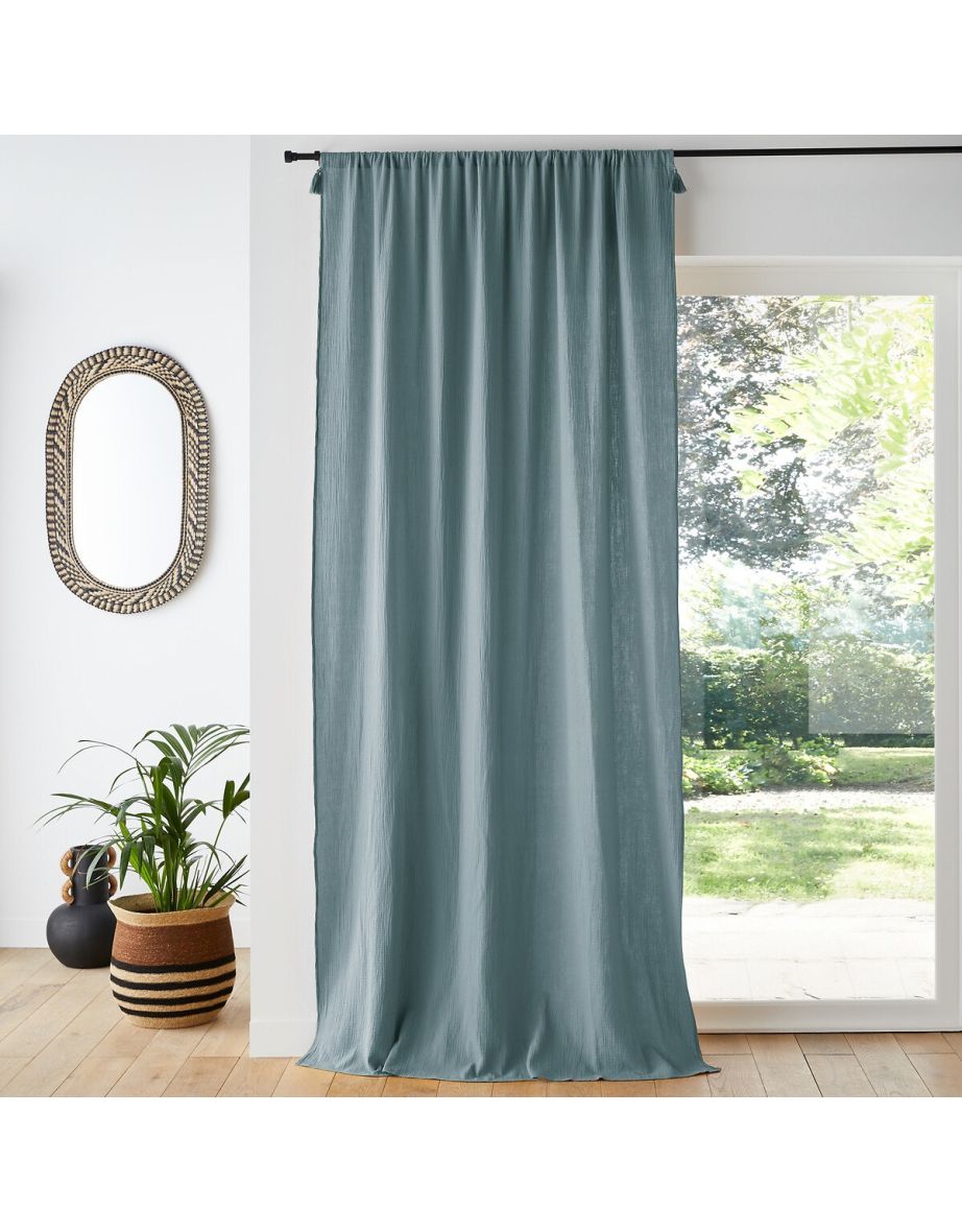 Kumla Cotton Muslin Single Curtain