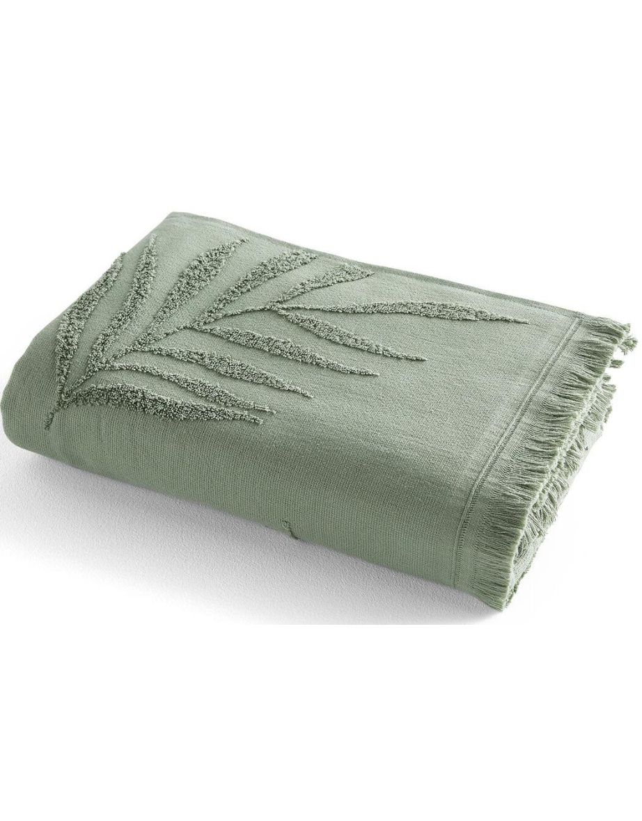 Jobe Palm Leaf Cotton Terry Towel