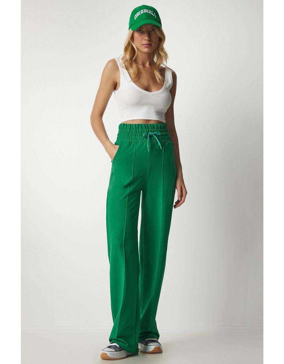 Green and red online sweatpants