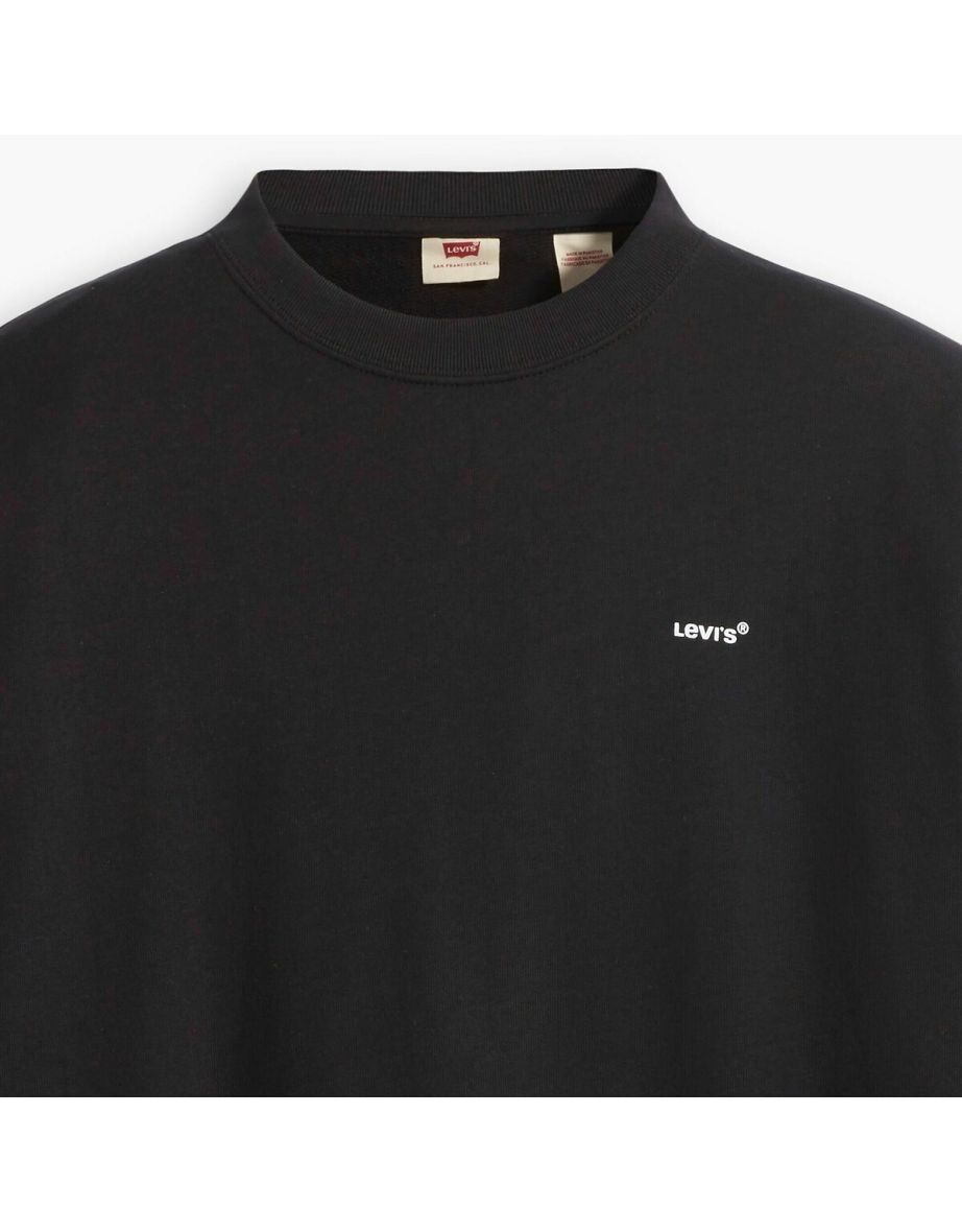 Chest Logo Print Sweatshirt with Crew Neck - 6