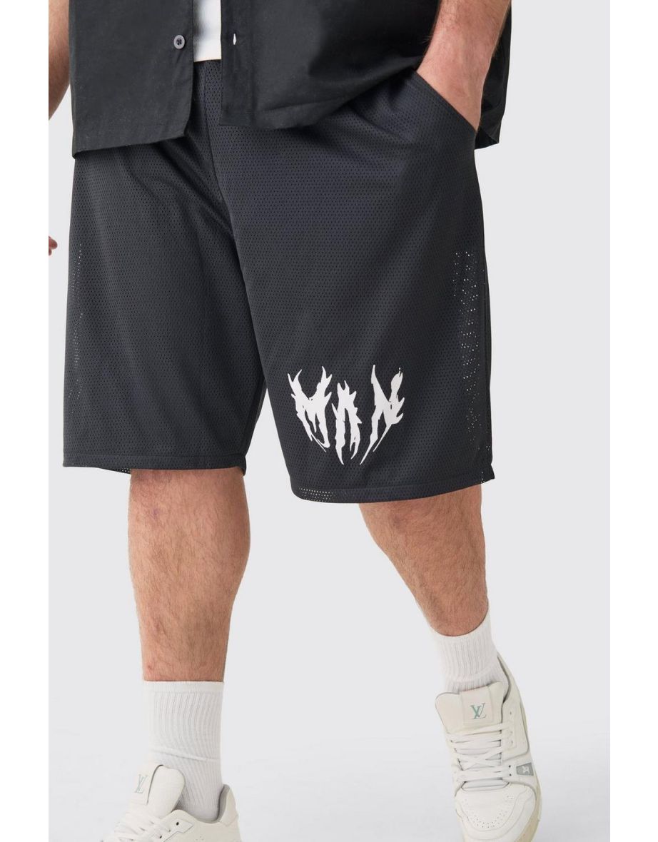 Plus Airtex Basket Ball Short - black - 2