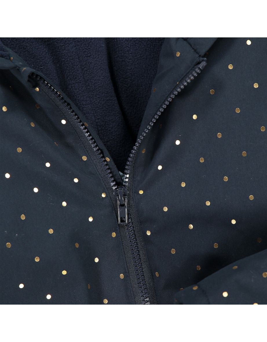 Polka Dot Hooded Windbreaker - 10