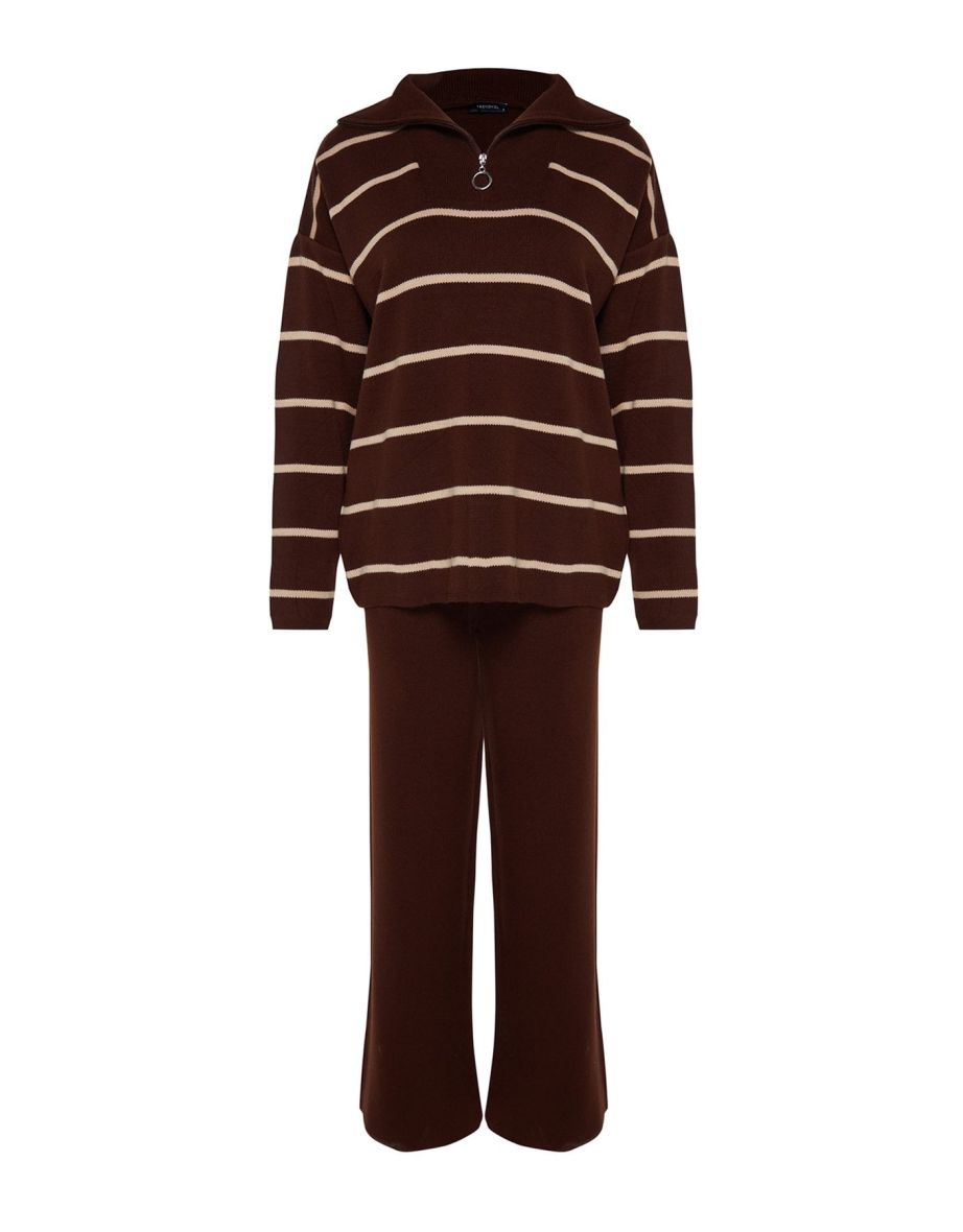 Two-Piece Set - Brown - Oversize - 7