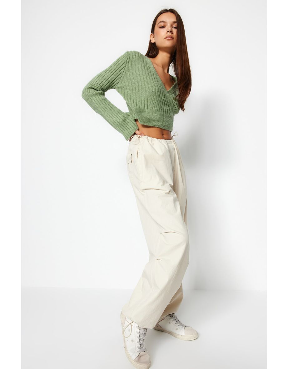 Sweater - Green - Slim fit