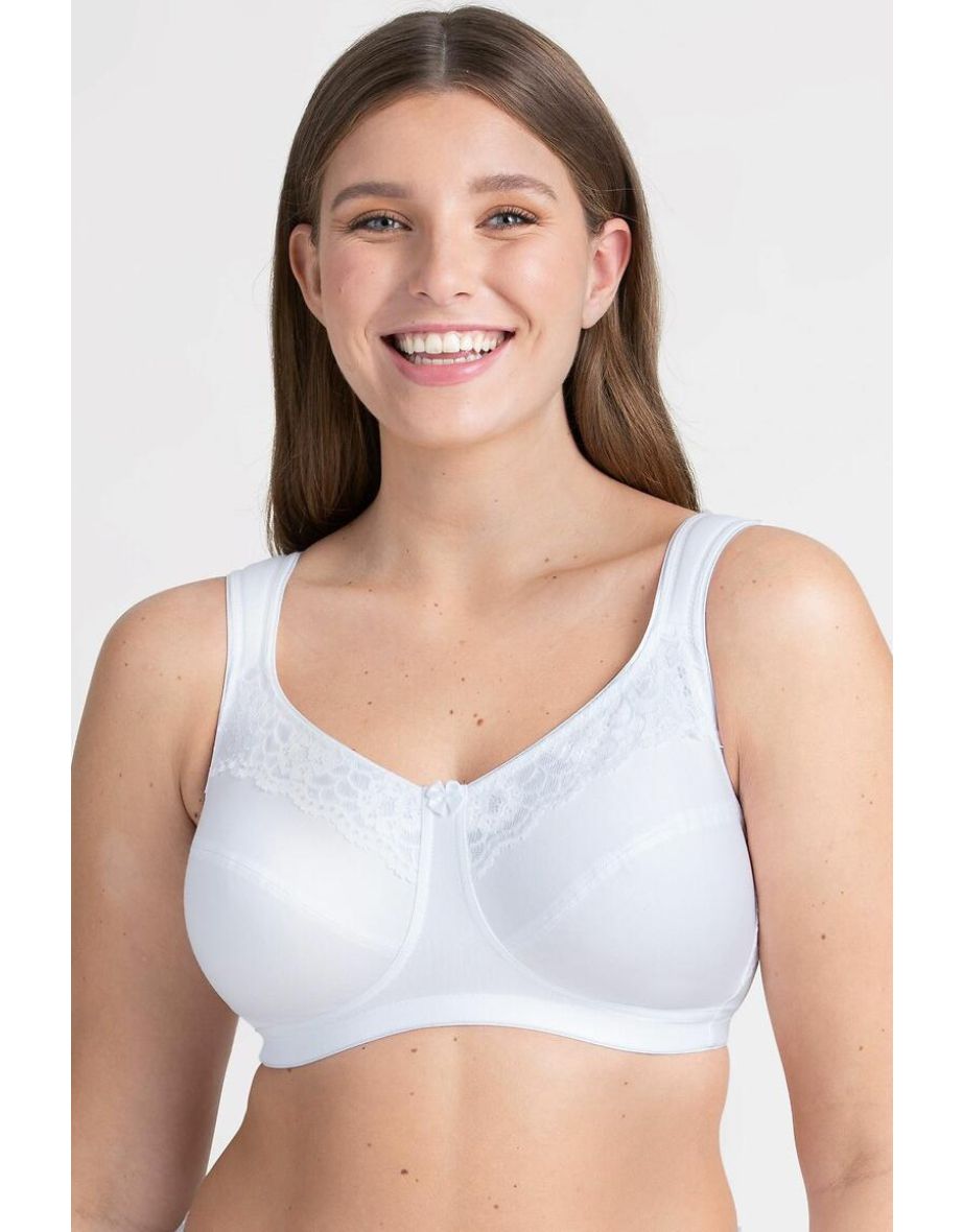Cotton Now Minimiser Bra without Underwiring in Cotton Mix