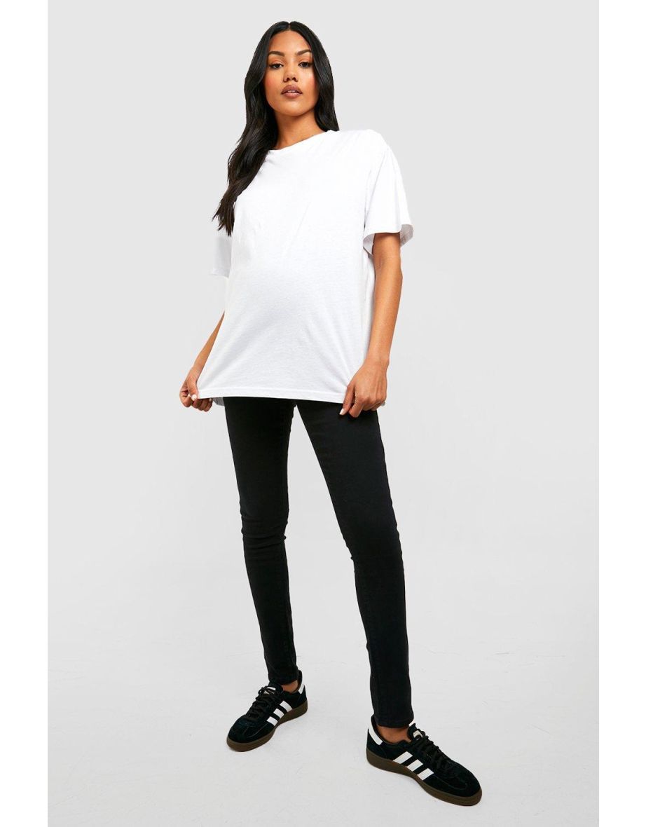 Maternity Tall Basic Jeggings - black