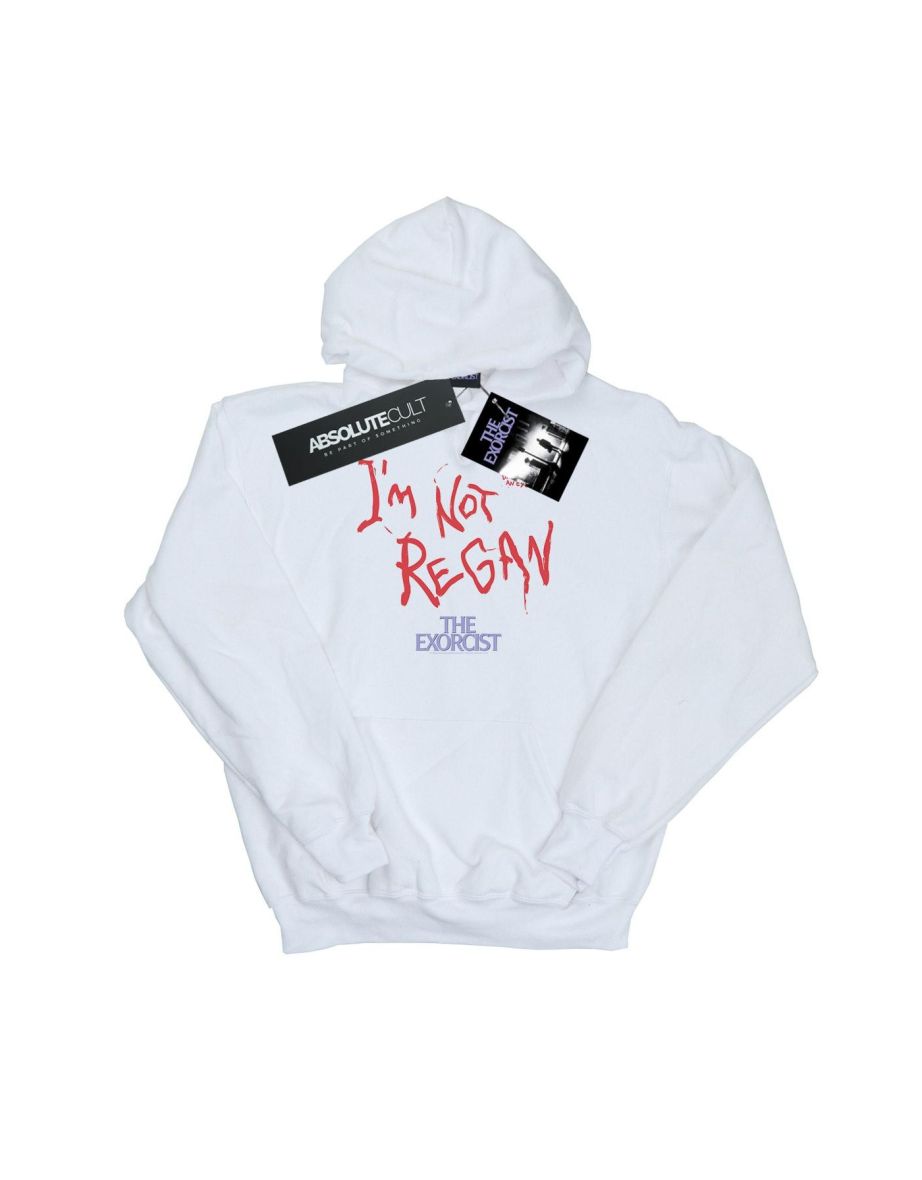 The Exorcist Mens I Am Not Regan Hoodie - White