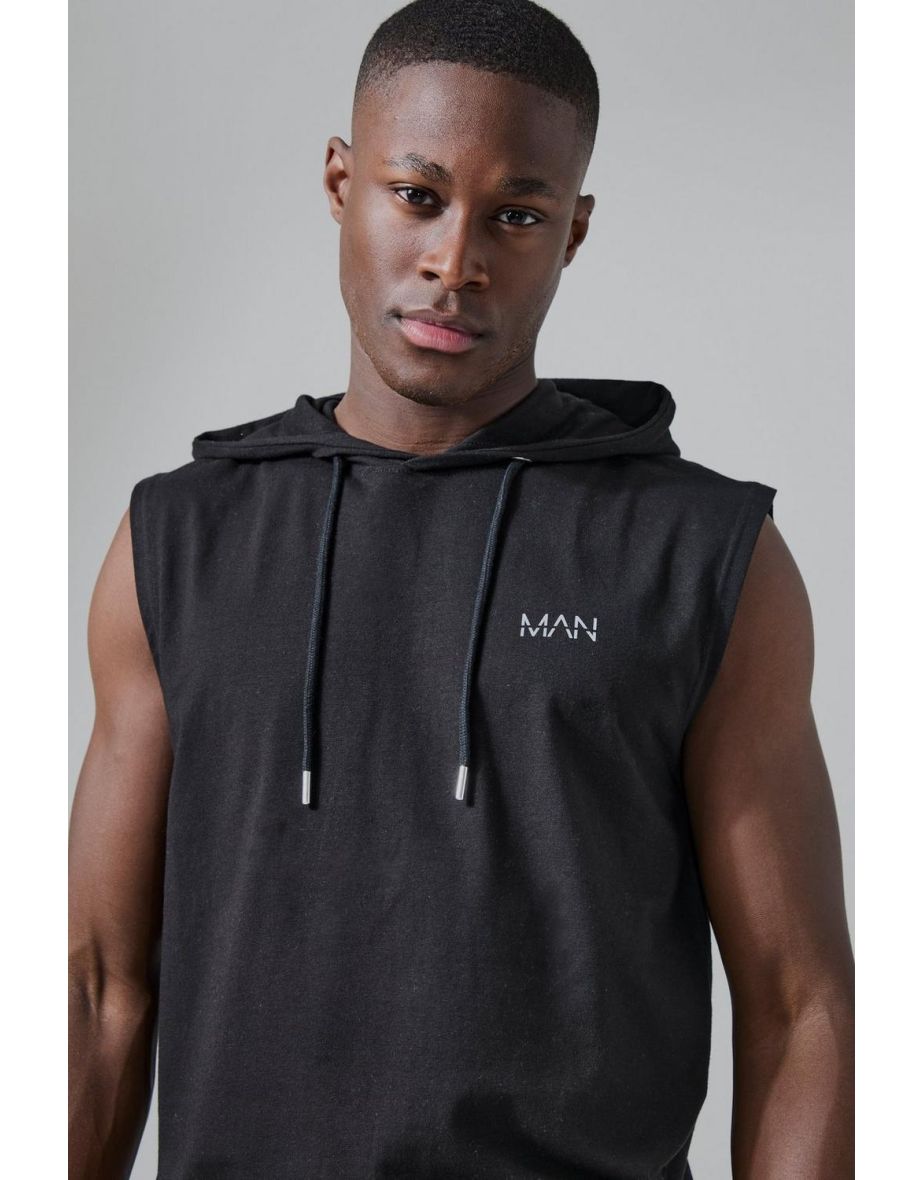 Active Gym Sleeveless Gym Hoodie - black - 2