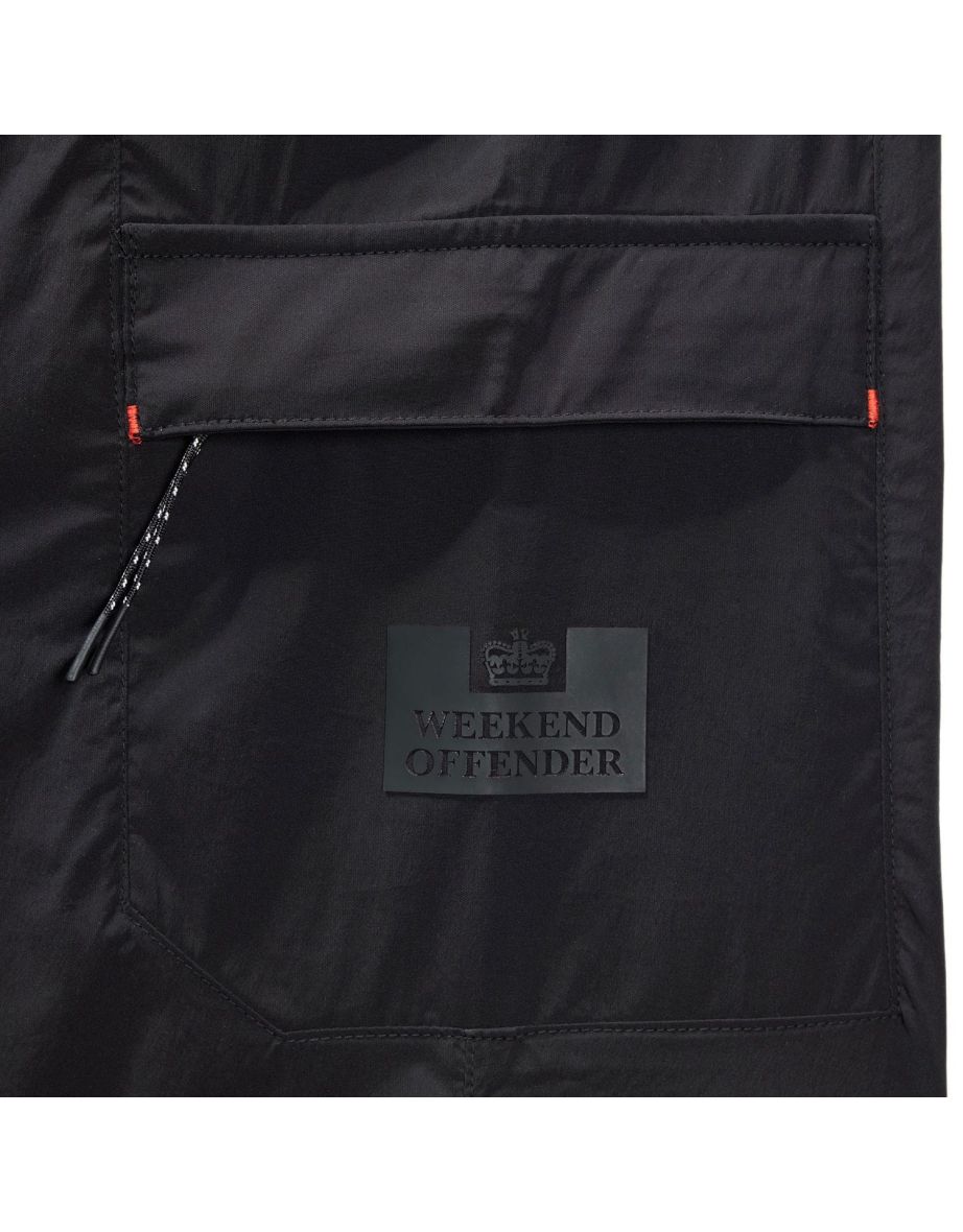 Men's Weekend Offender Tulum Technical Combat Pants in Black - 5