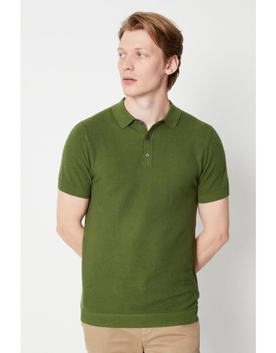 burton knitted polo