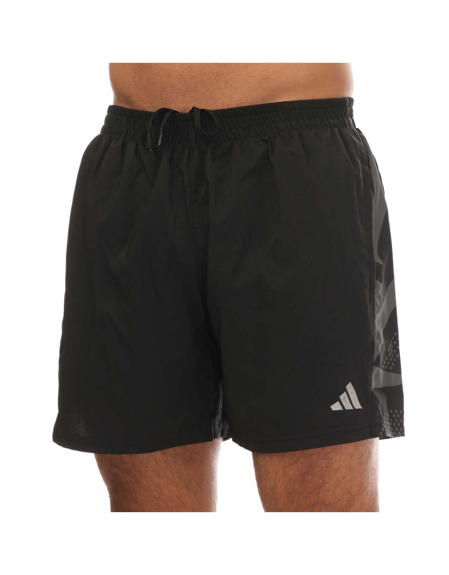Men's adidas Own The Run Seasonal Shorts in Black