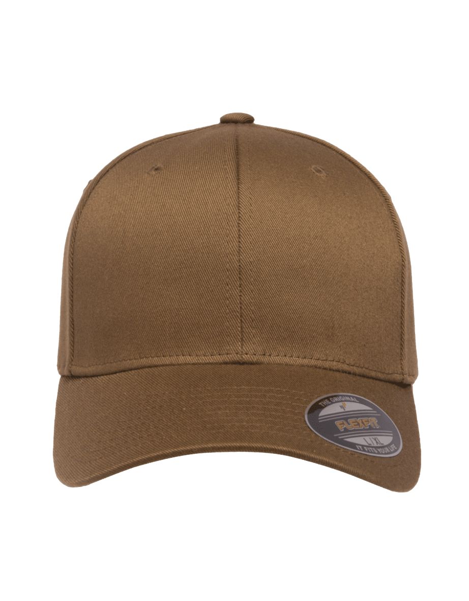 Yupoong Mens Flexfit Fitted Baseball Cap - Carolina Blue - 3