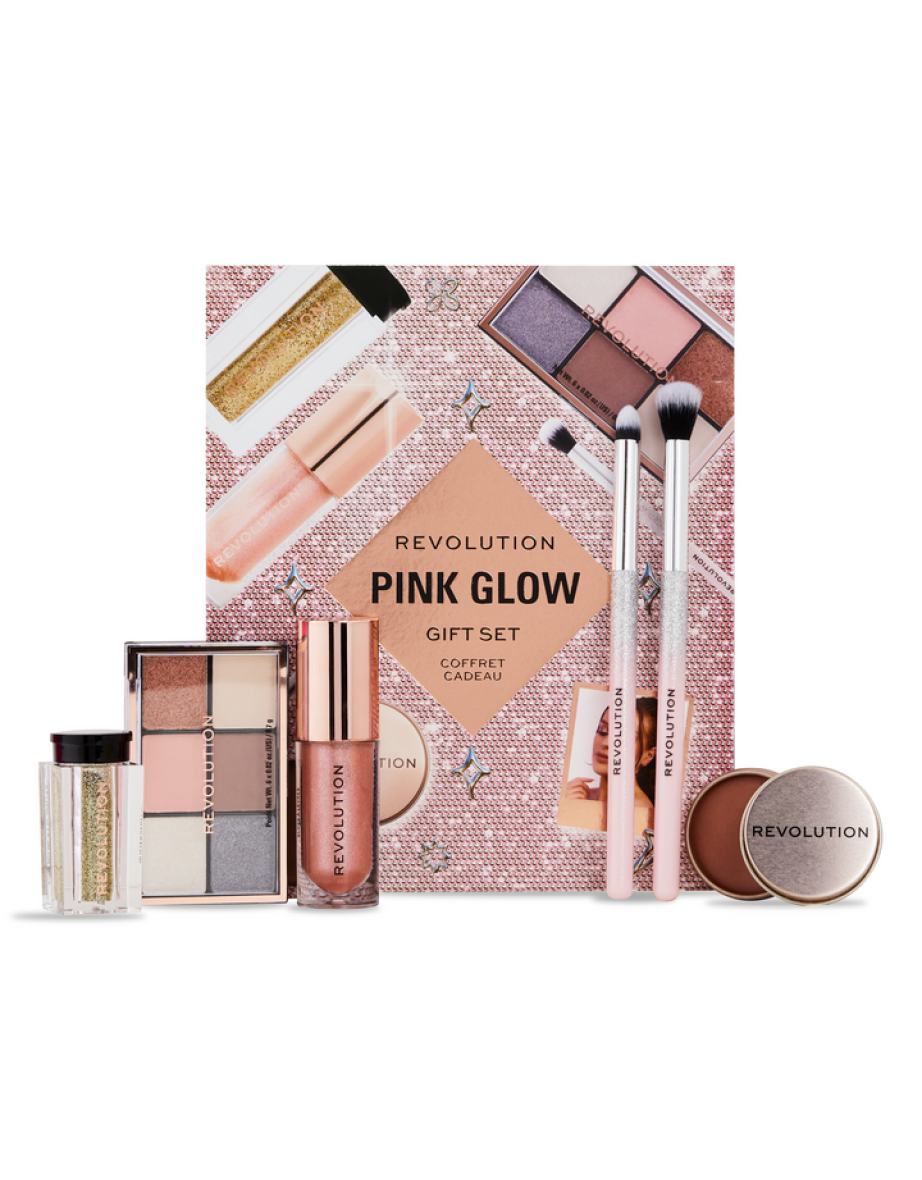 Revolution Pink Glow Get The Look Gift Set