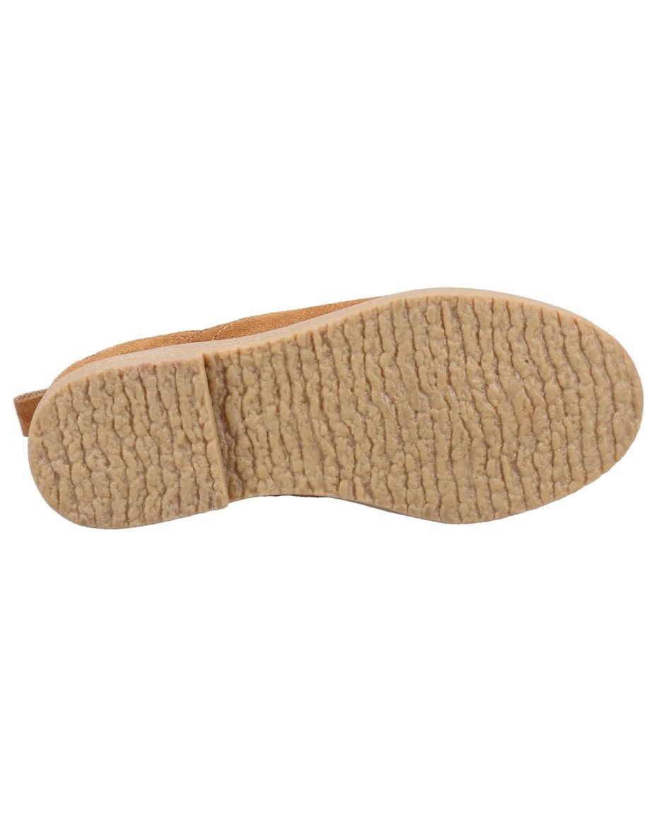 Hush Puppies Girls Mini Maddy Suede Ankle Boots - Tan - 3