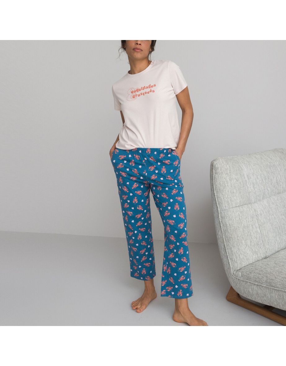 Lobster print online pajamas