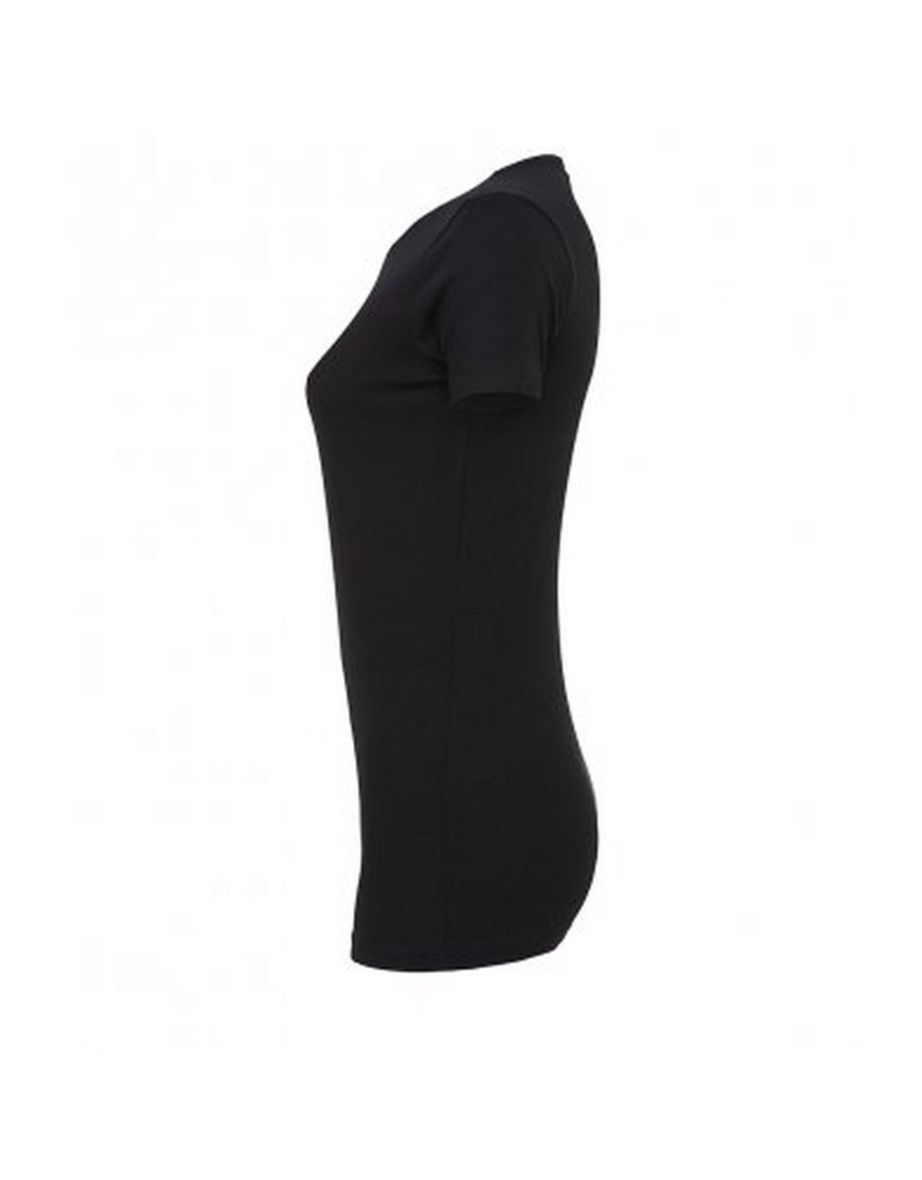Bella + Canvas Womens/Ladies Relaxed Jersey T-Shirt - Black - 2