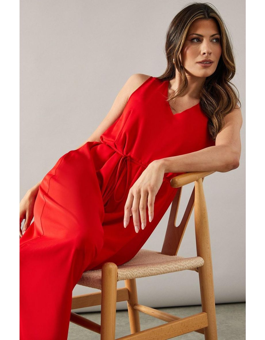 Ultra Trapeze Wide Leg Jumpsuit - 3