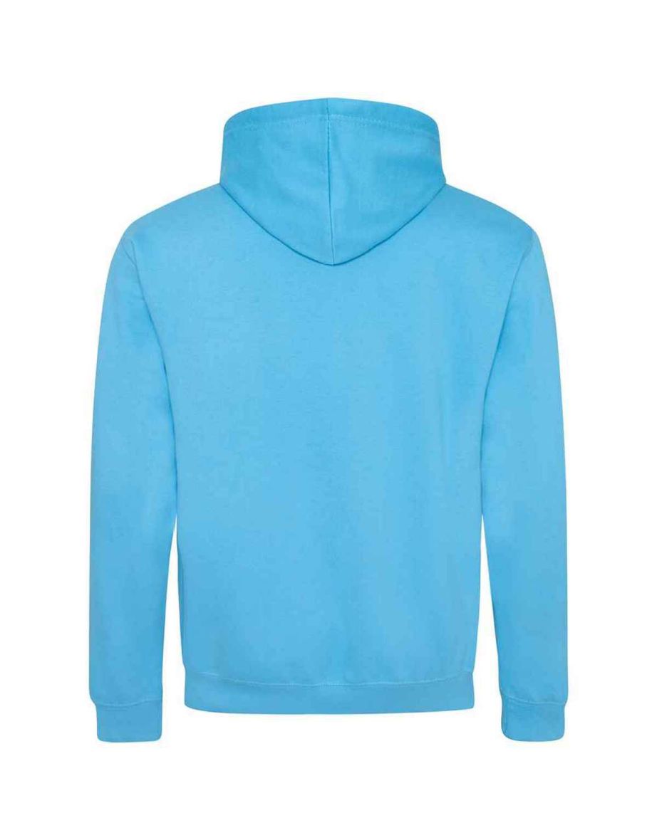 Awdis Womens/Ladies Varsity Hoodie - Hawaiian Blue/Oxford Navy - 1