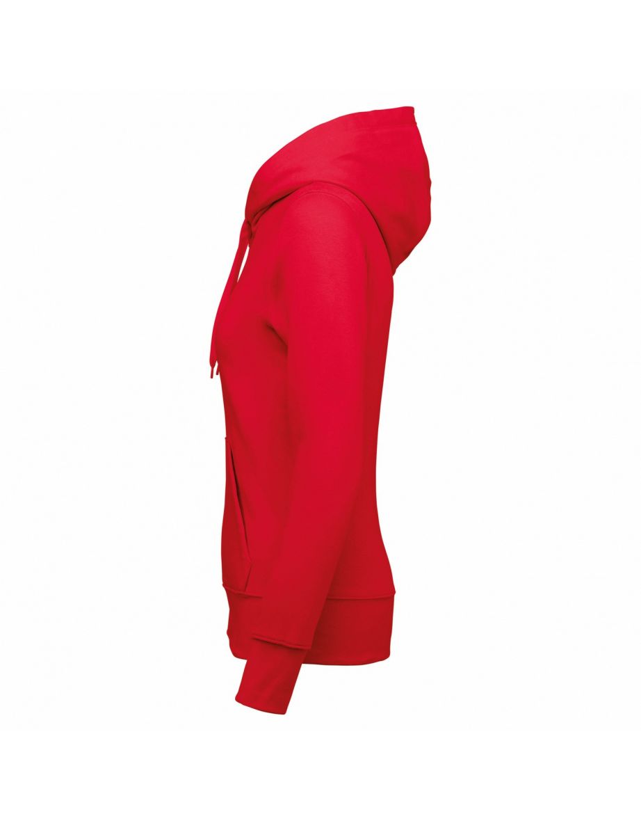 Kariban Womens/Ladies Hoodie - Red - 2