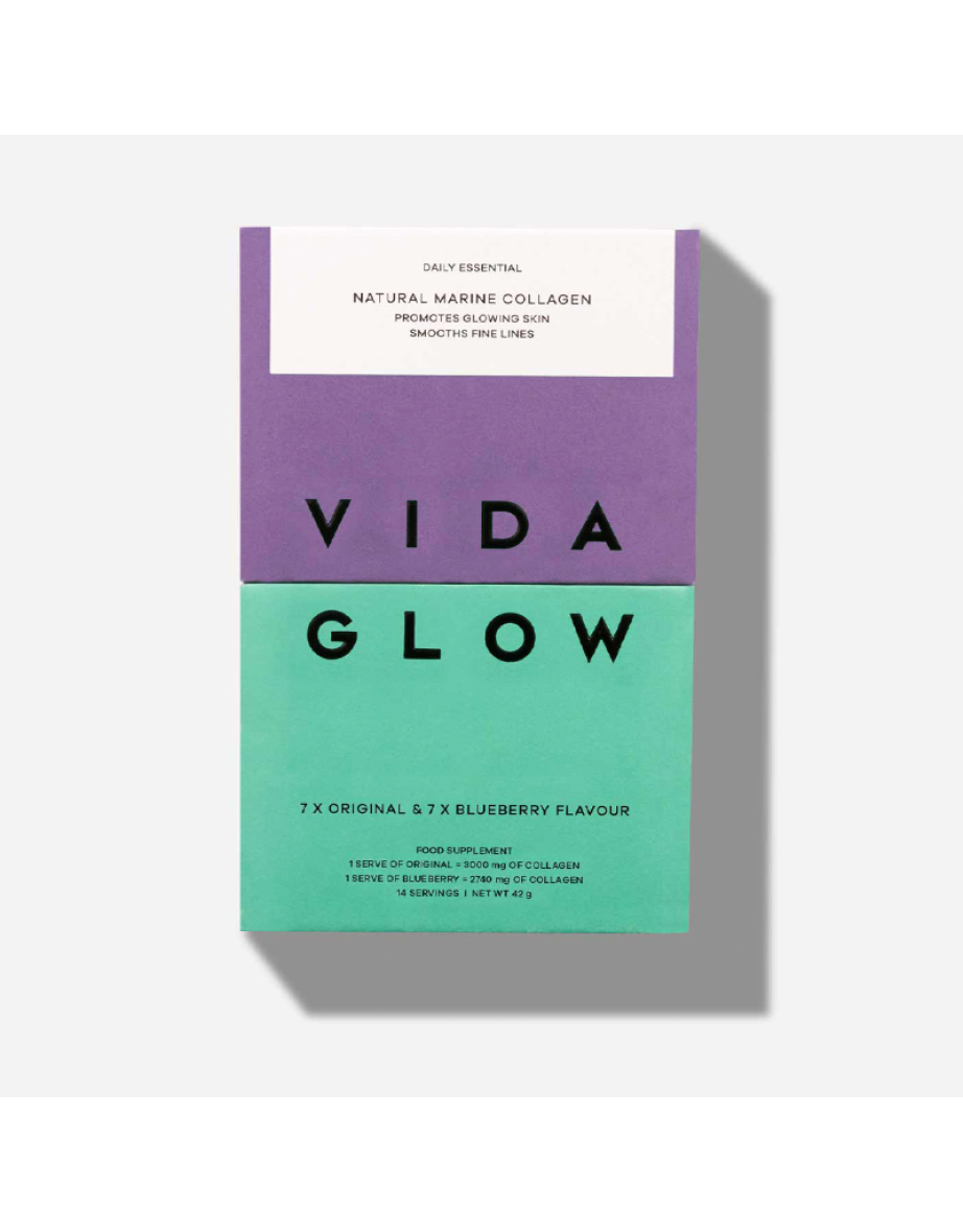 Vida Glow Mixed Natural Marine Collagen Trial Pack – 14 serves 14 x
