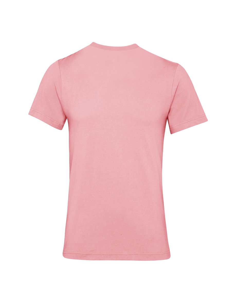Canvas Unisex Jersey Crew Neck T-Shirt / Mens Short Sleeve T-Shirt - Pink - 1