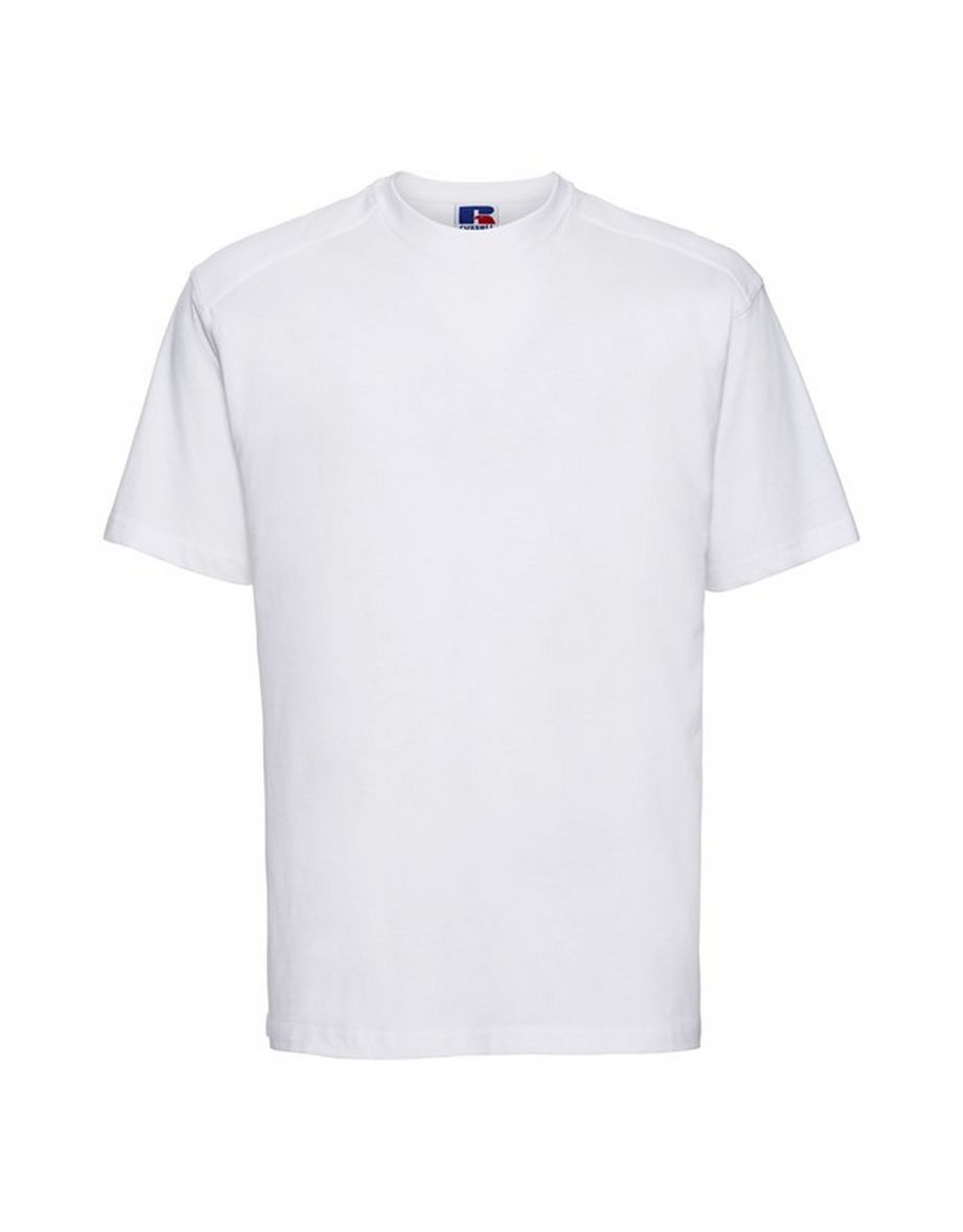 Russell Mens Heavyweight T-Shirt - White