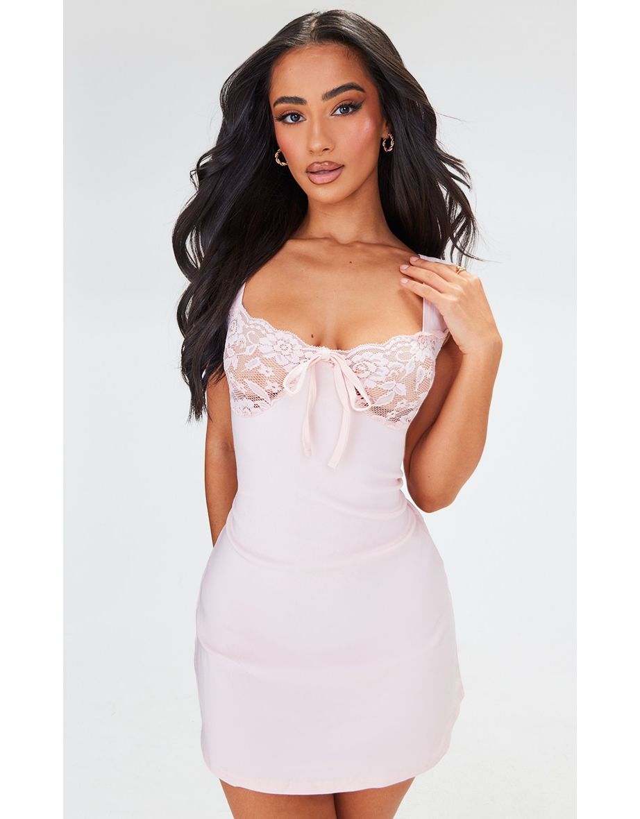 Lace cup dress hotsell