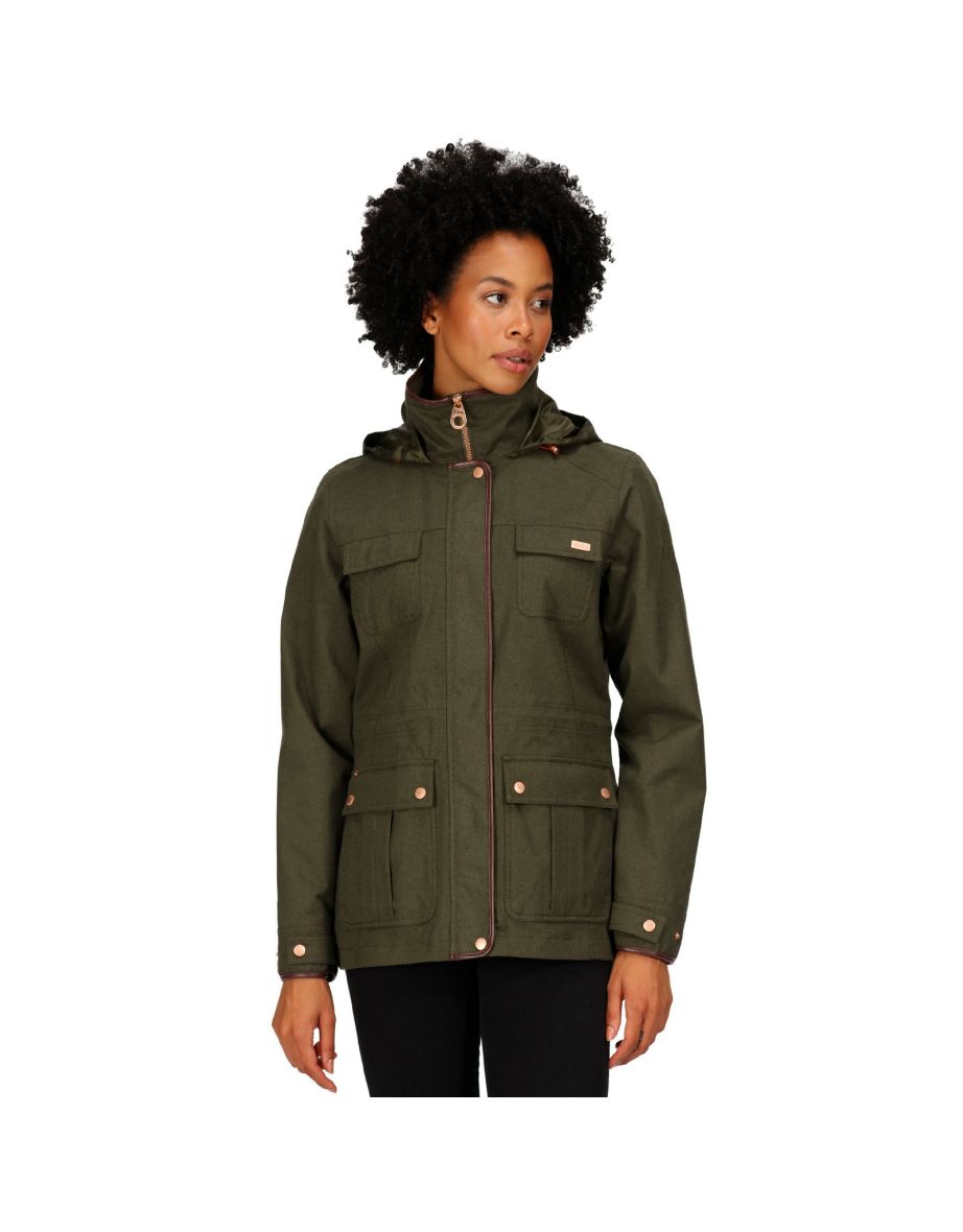 Regatta women's hot sale alixa waterproof jacket