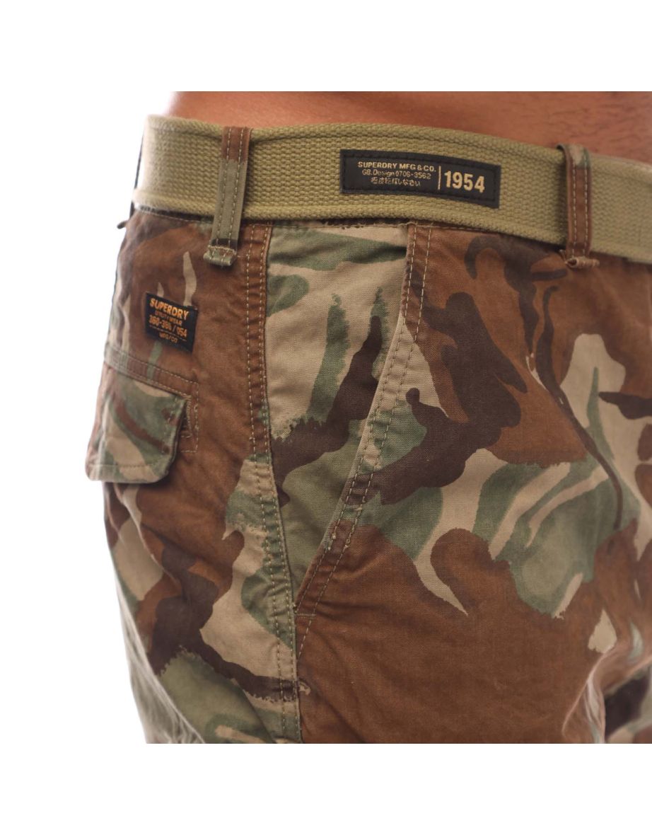 Men's Superdry Vintage Heavy Cargo Shorts in other - 4
