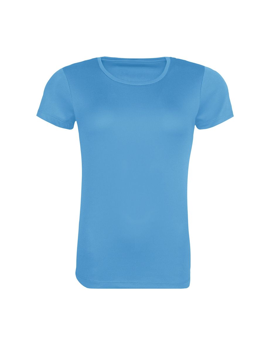 Awdis Womens/Ladies Cool Recycled T-Shirt - Sapphire Blue