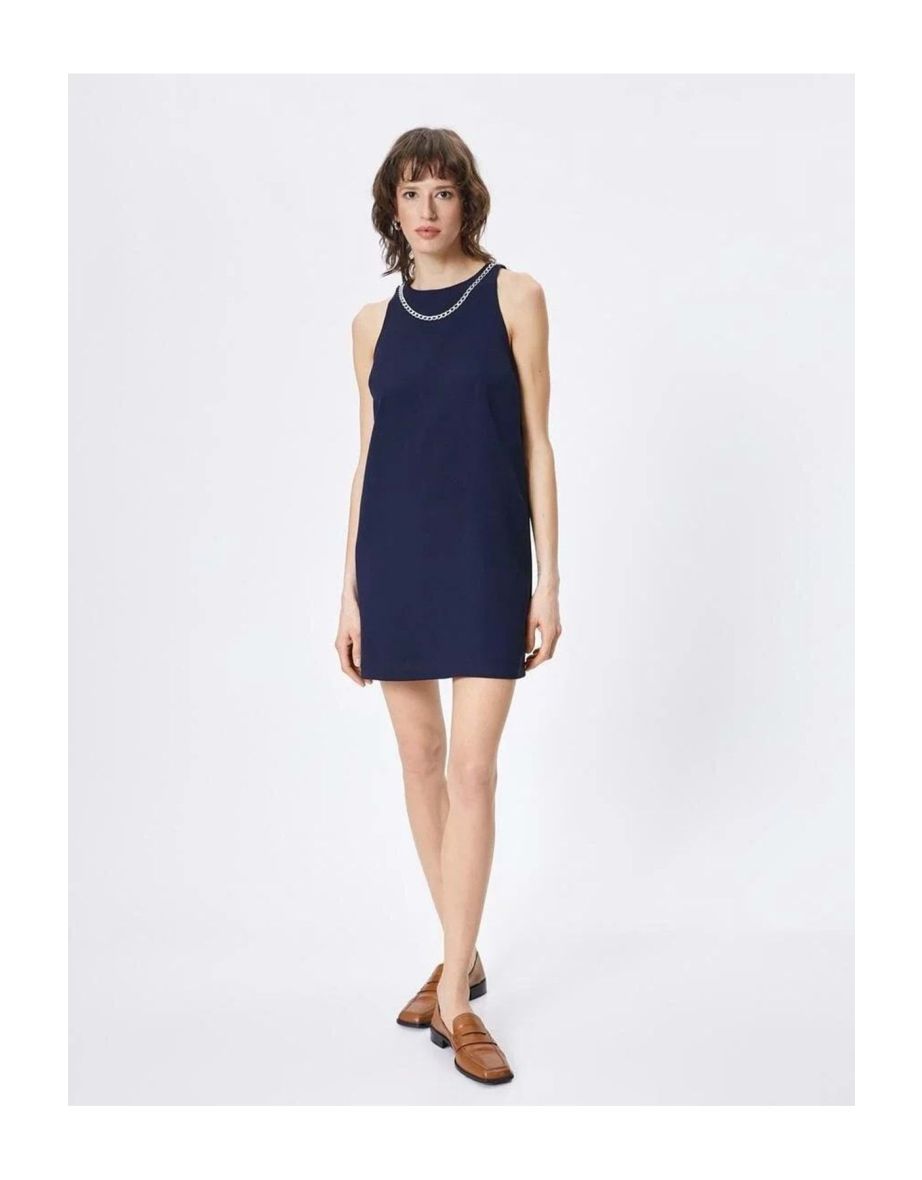Women's Clothing Dress Navy Blue