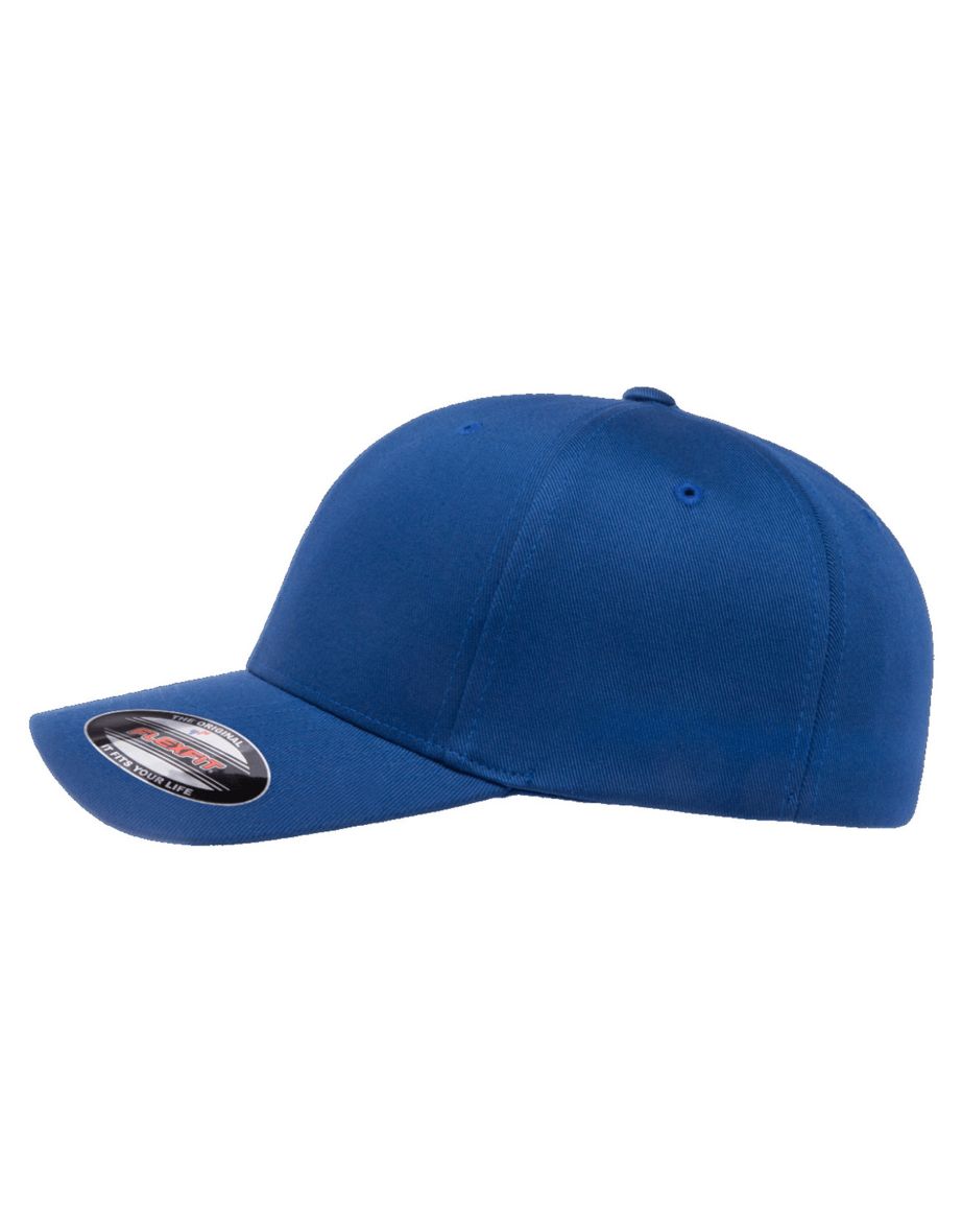 Yupoong Mens Flexfit Fitted Baseball Cap - Royal - 1