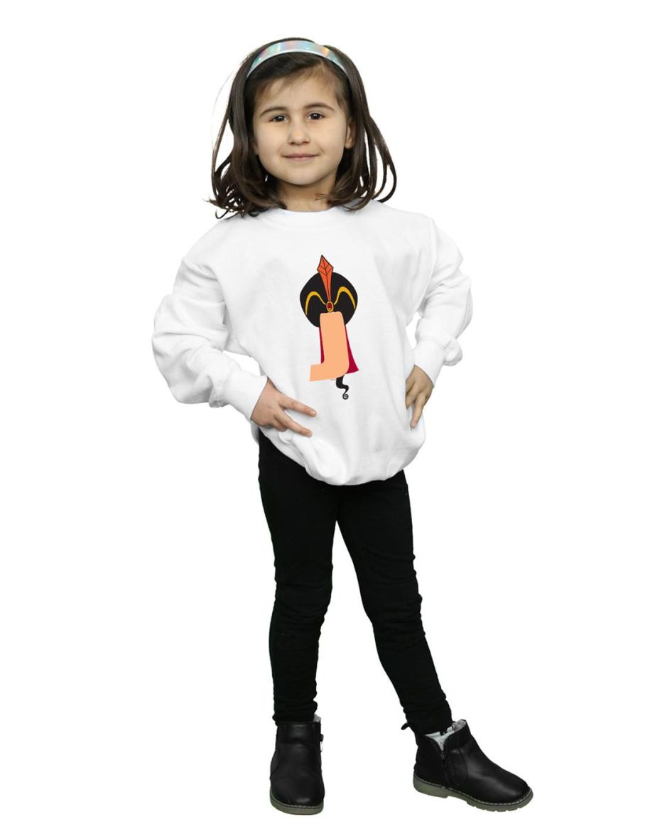 Disney Girls Alphabet J Is For Jafar Sweatshirt - White - 3
