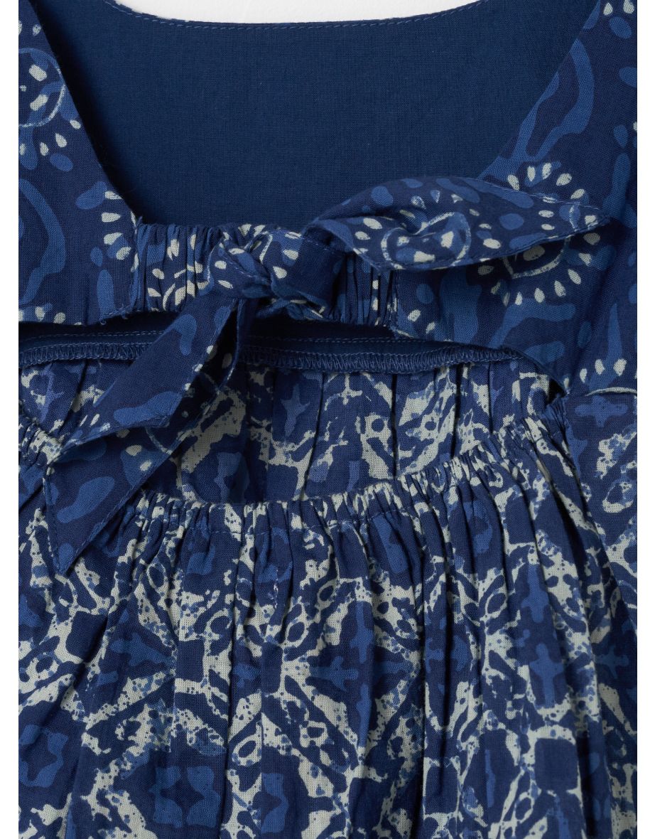 Thea Blue Batik Top - 5