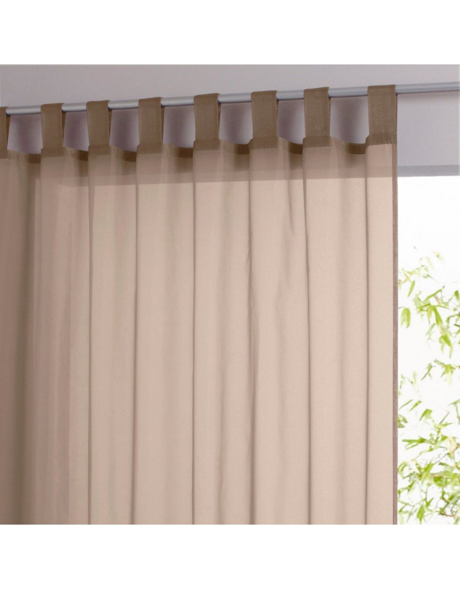 Limpo Single Tab Top Voile Panel