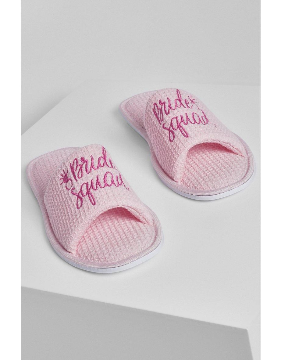 Bride Squad Slippers in a Bag - pink - 3