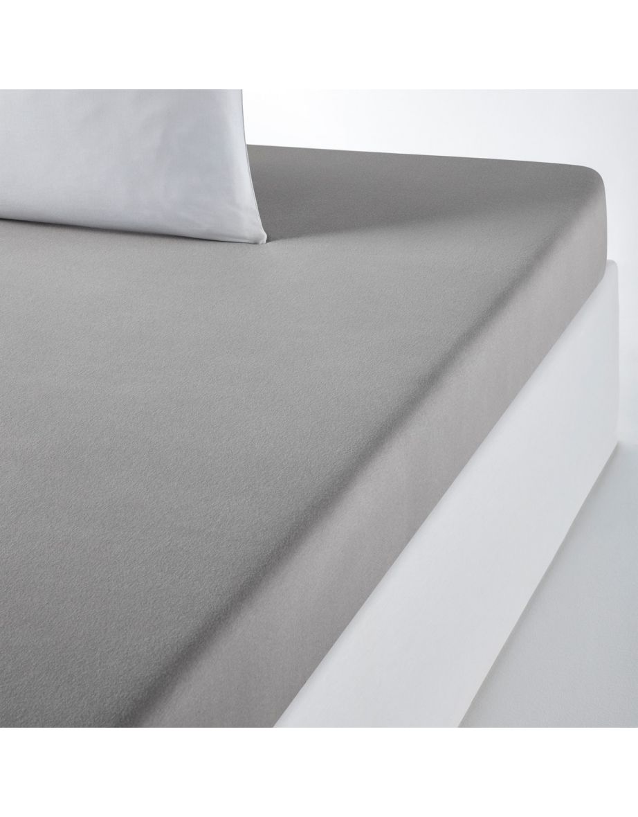 Stretch Cotton Jersey Fitted Sheet - 1