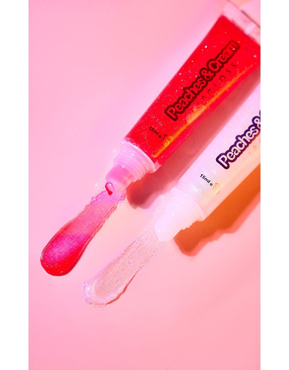 Peaches & Cream Diamond Glitter Gloss - 2