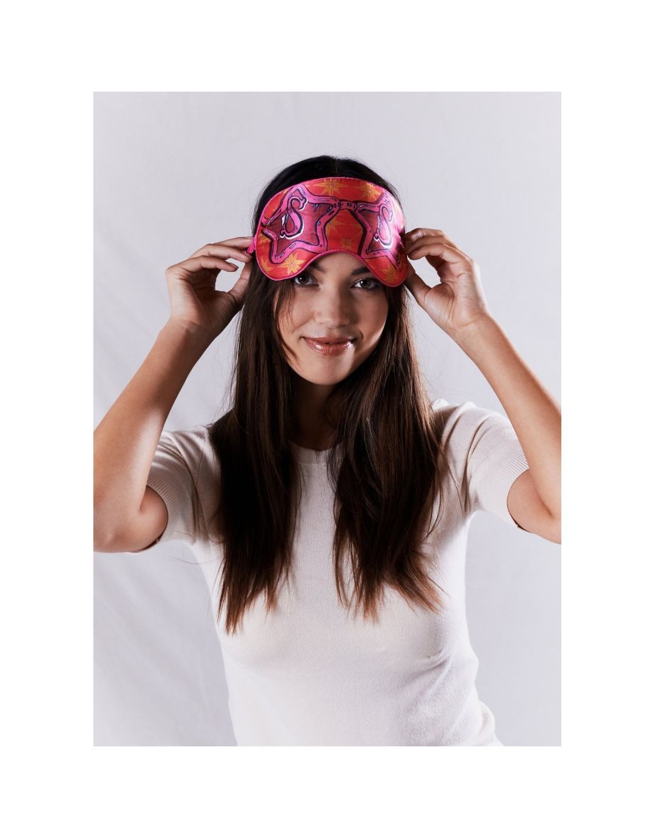 Silk Eye Mask / "S for Sunglasses"