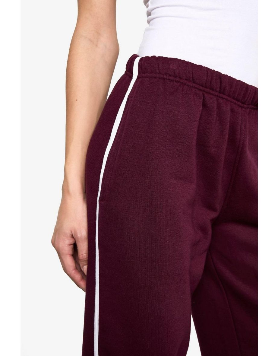 Tall Side Stripe Wide Leg Joggers - 3