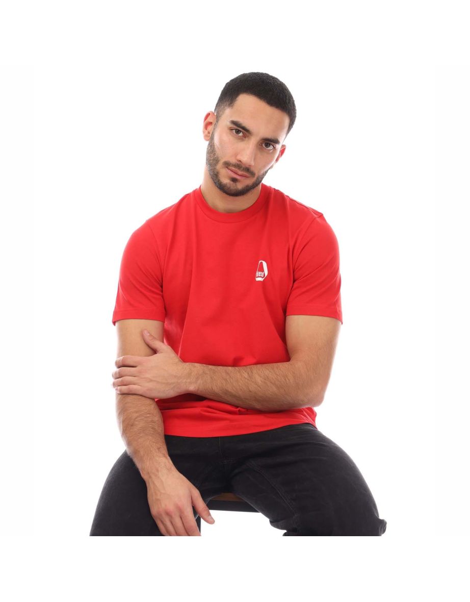 Men's Diesel T-Just 8-3 T-Shirt in Red - 3