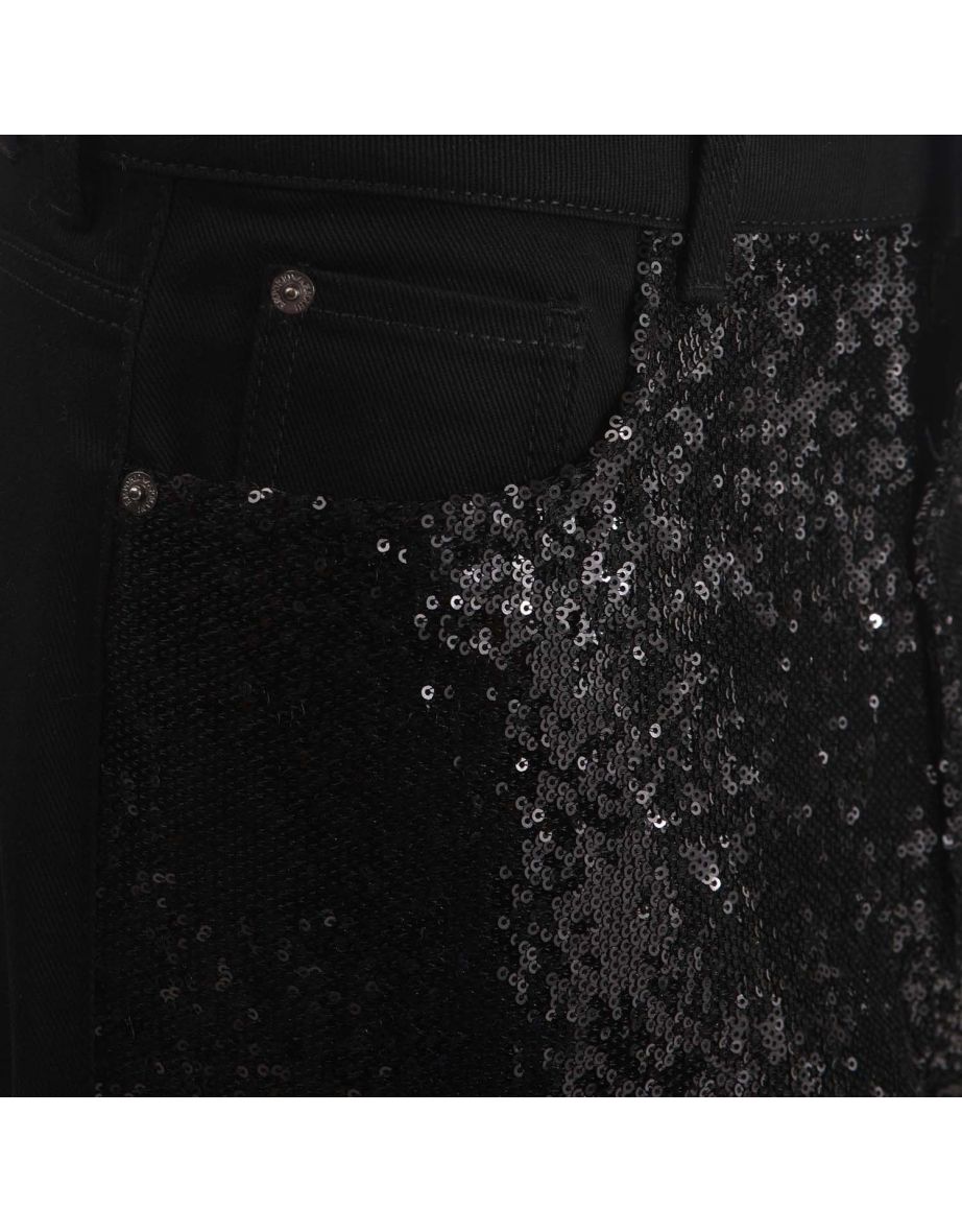 Women's Emporio Armani J31 Regular-Fit Jeans in Black - 3