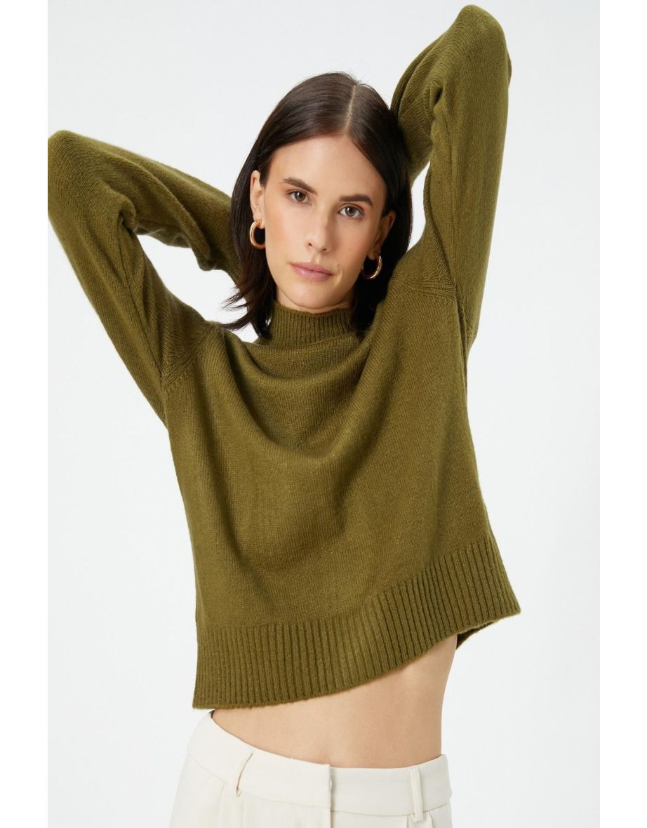 Women's Khaki Sweater